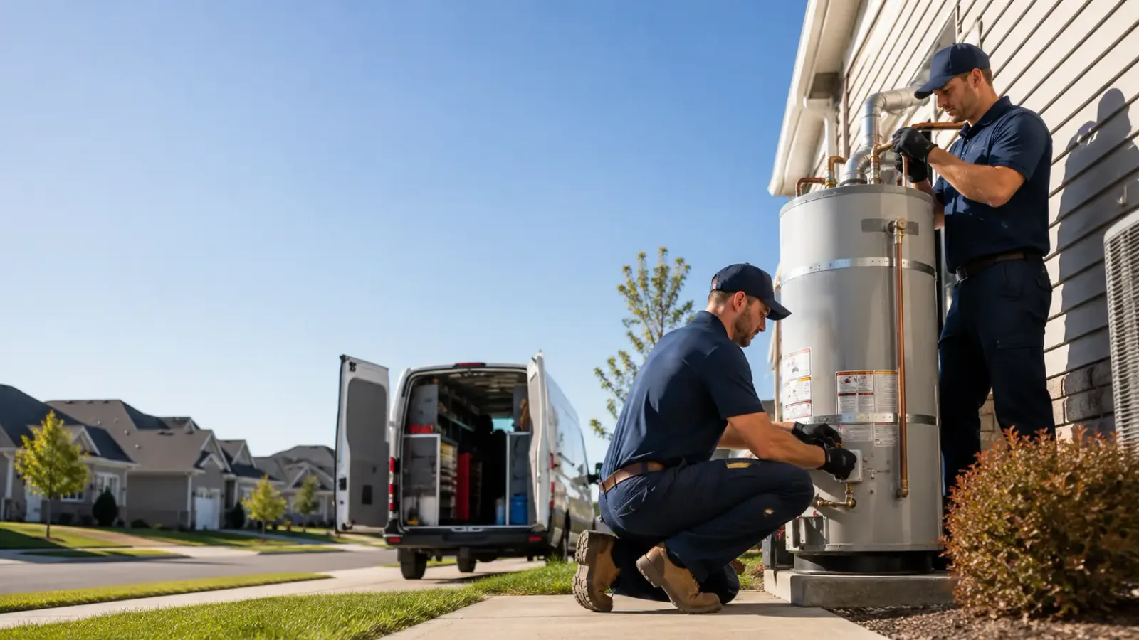 Water Heater Installation in Donnelsville, OH